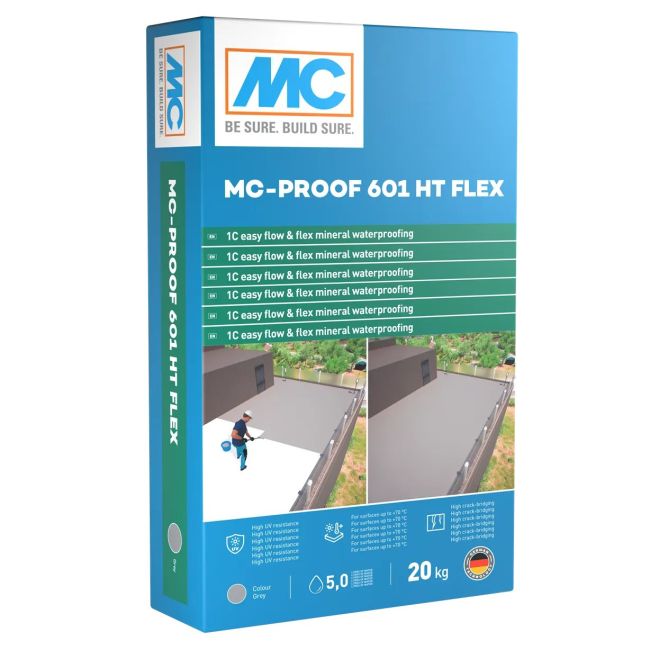 MC PROOF 601 -Flex polimer cementna hidroizolacija -MC Bauchemie - Slika 2