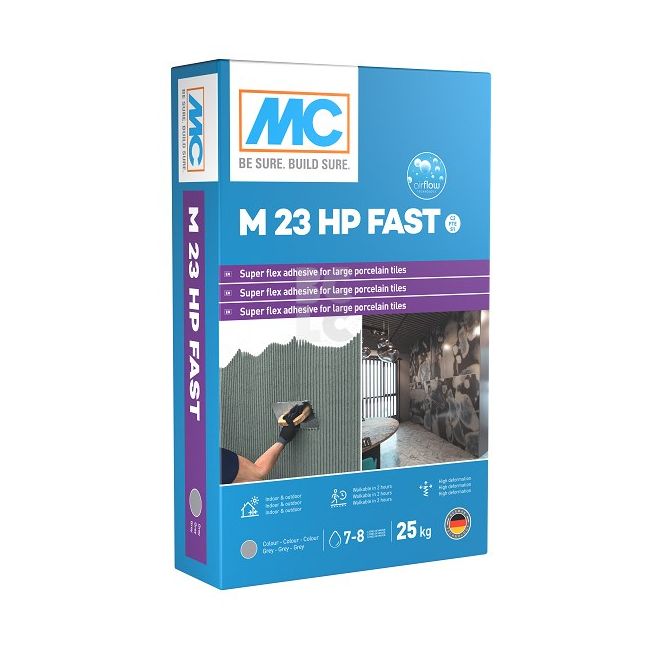 MC -M23HP-Fast brzovezujući lepak za pločice( C2TES1) od25kg -MC Bauchemie